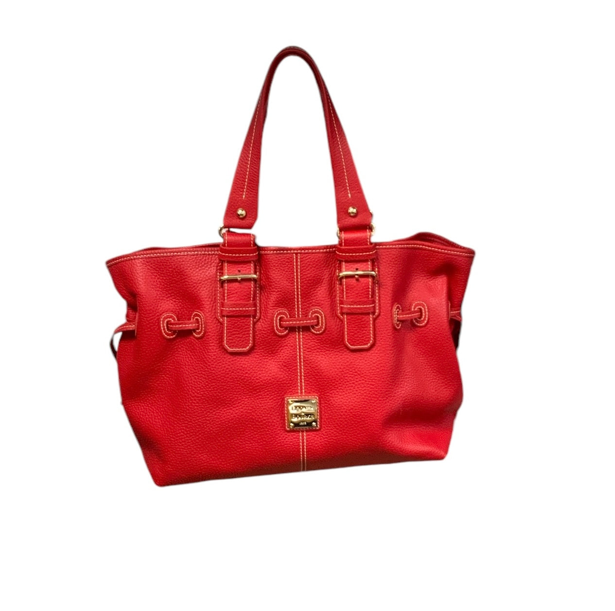 Dooney & Bourke Red Leather Tote