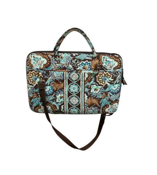 Vera Bradley Brown Printed Laptop Holder