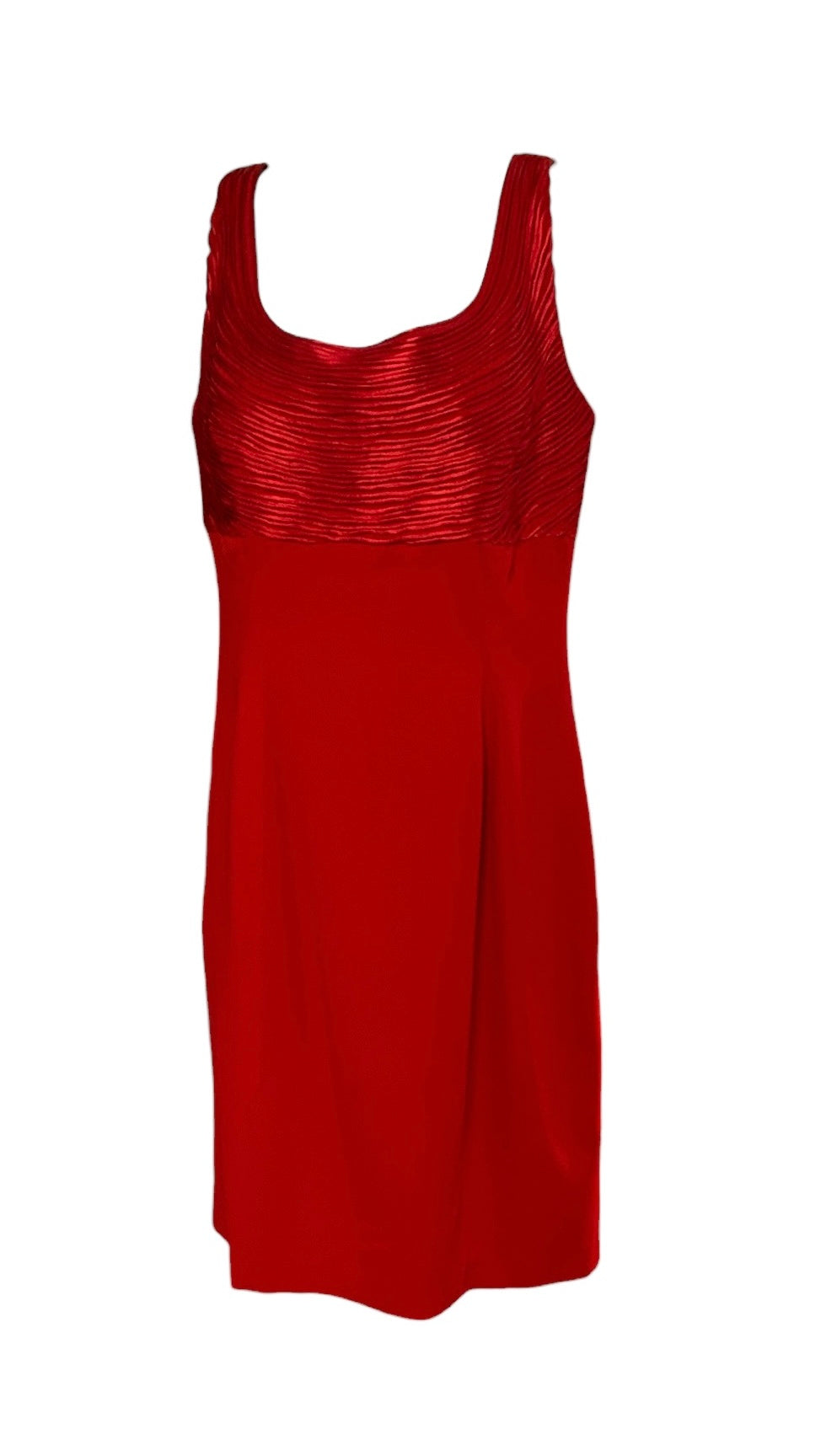 Carmen Marc Valvo Women's Dress Red 8