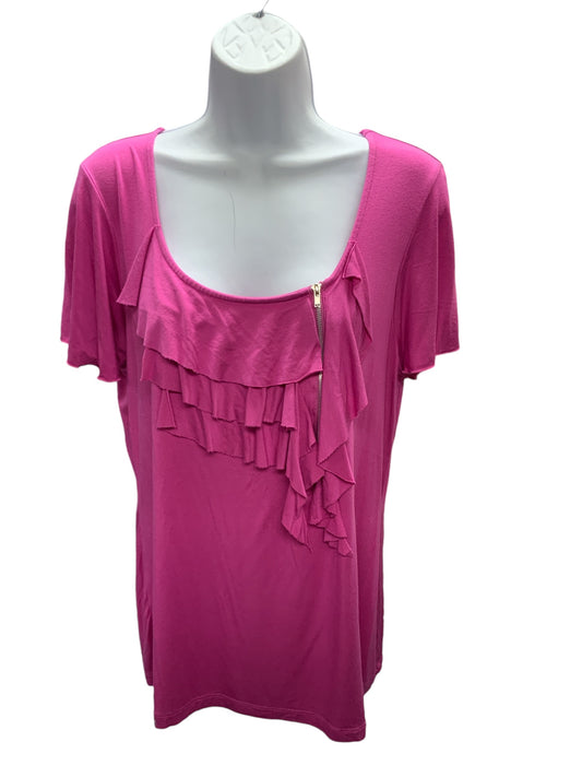 Cable & Gauge Women's Top Pink XL