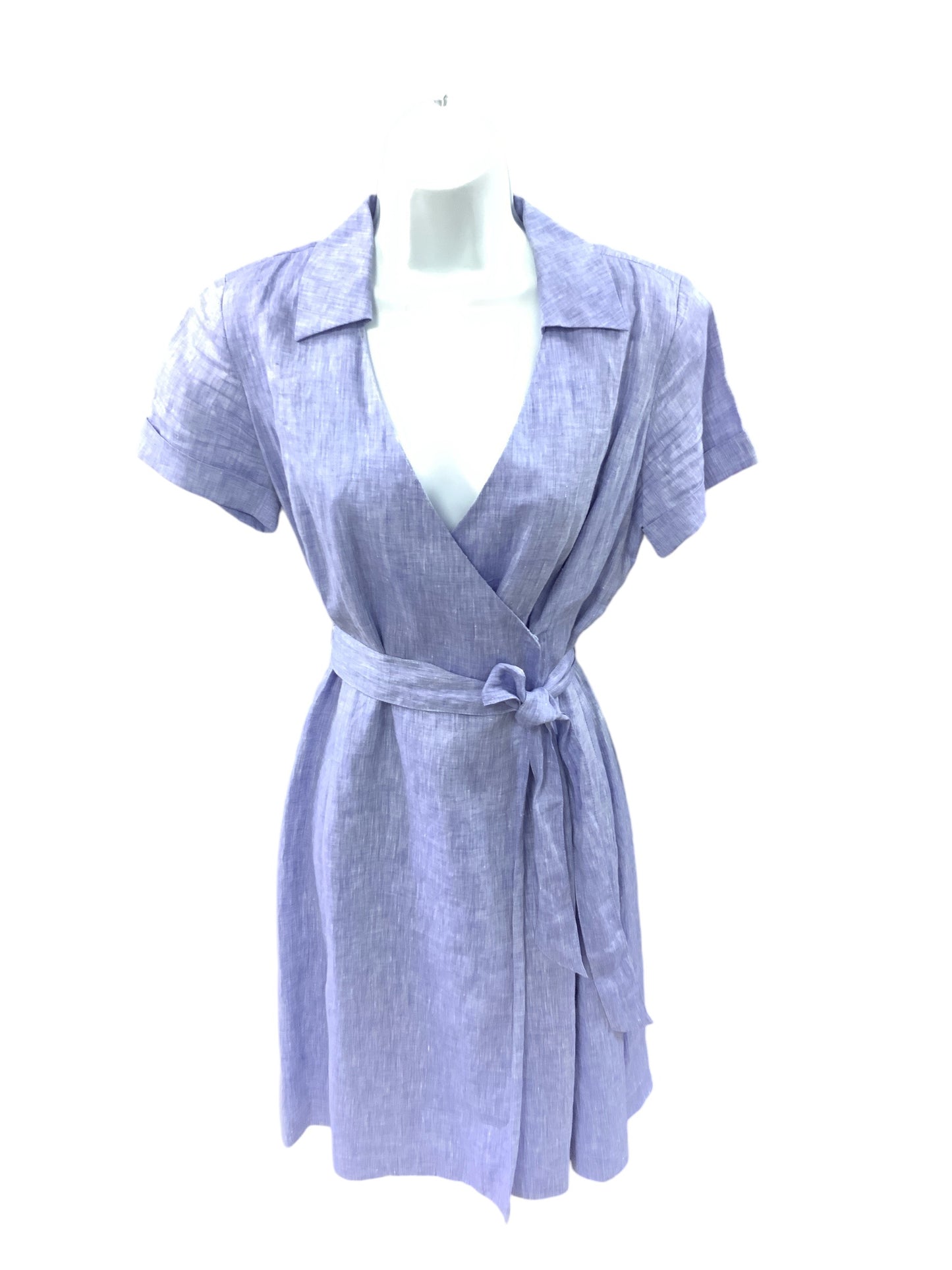 Brooks Brothers Women's Linen Dress Blue 6P