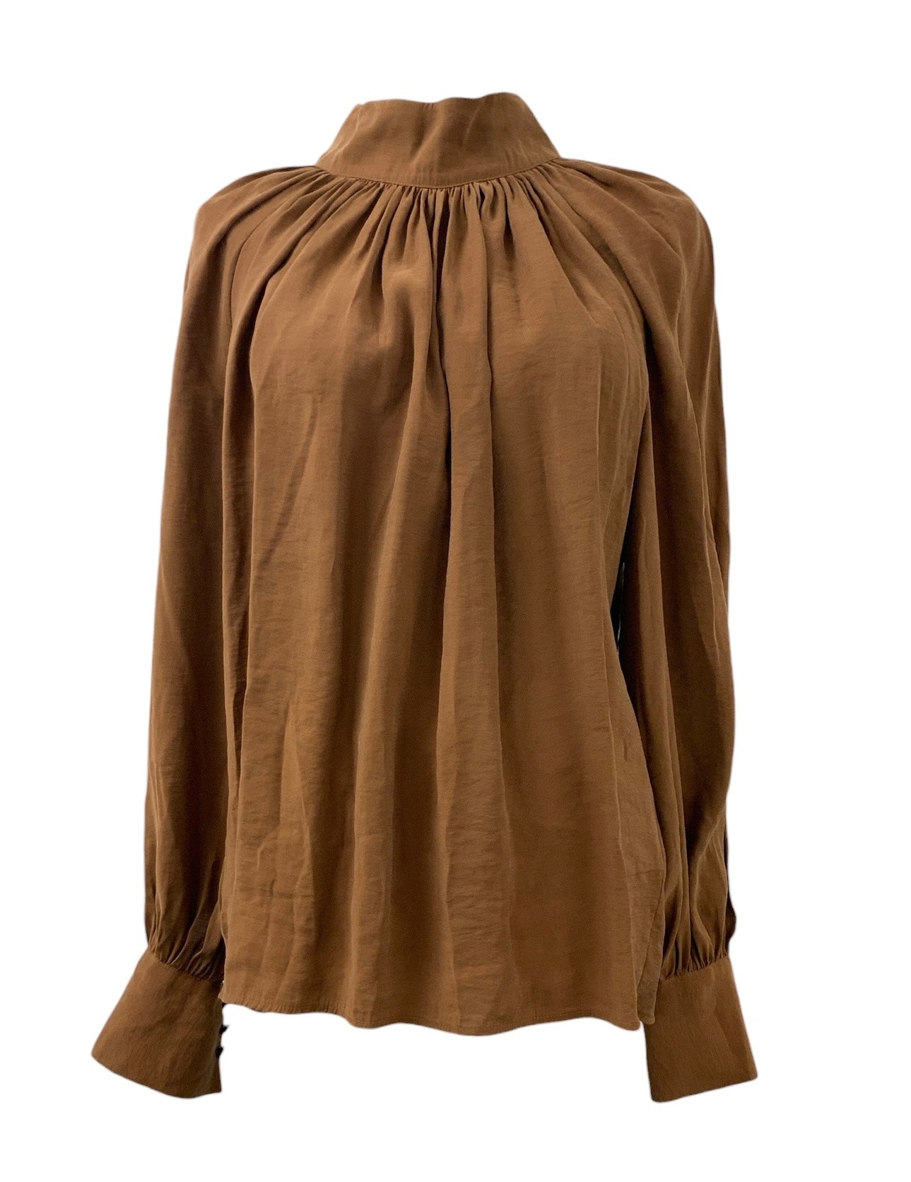 H&M Women's Blouse Brown 0