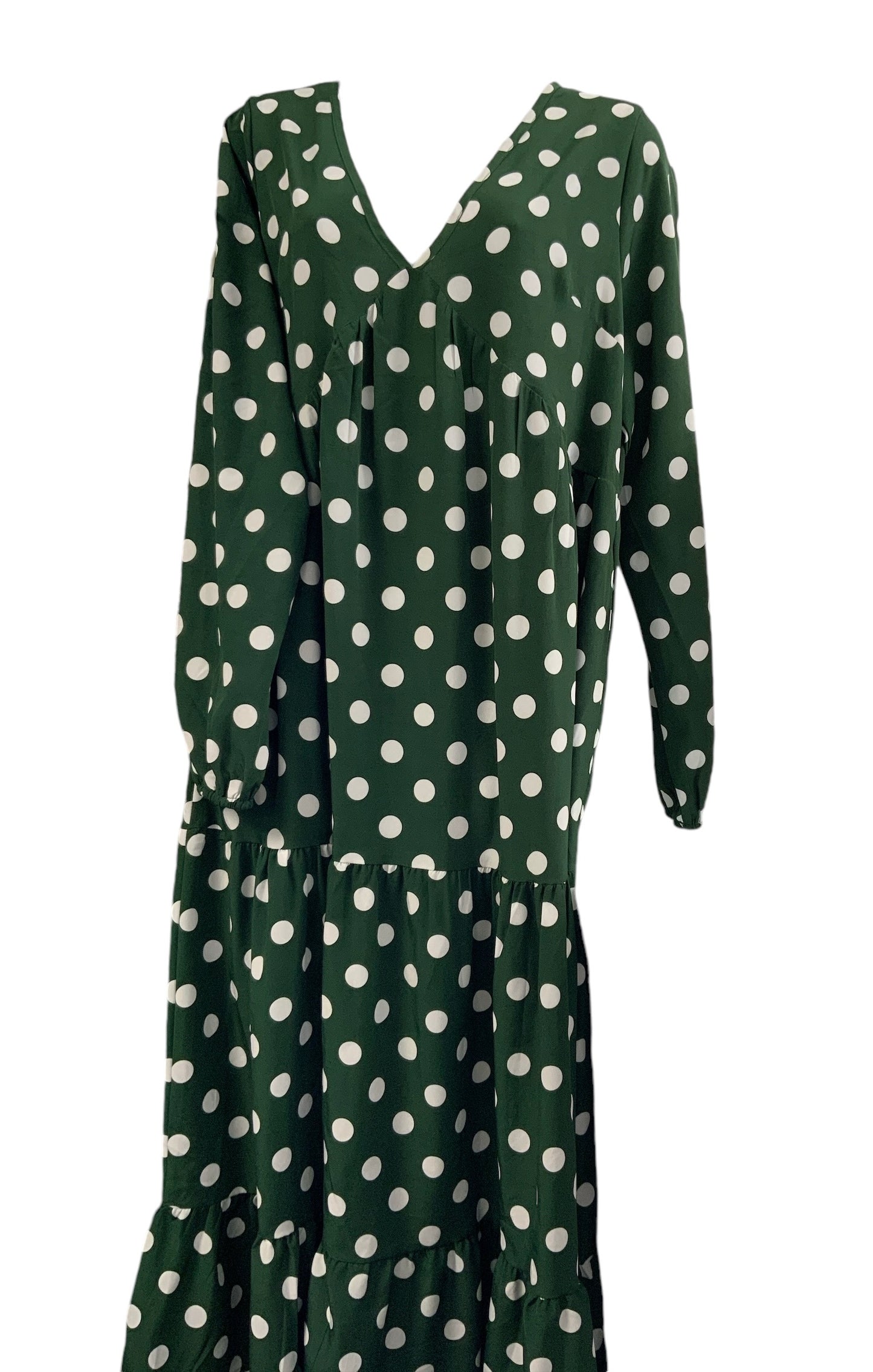 Gyrans Dance Flower Women's Dress Green M