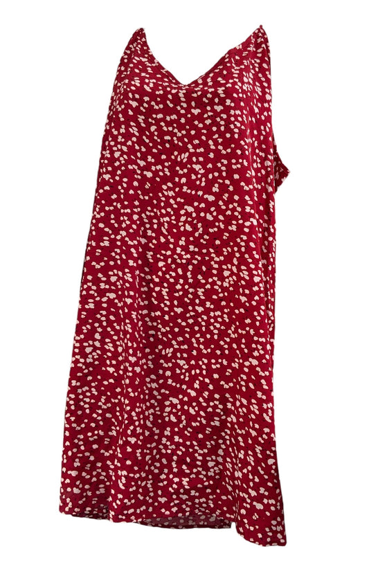 Shein Curve Women's Dress Red 1XL