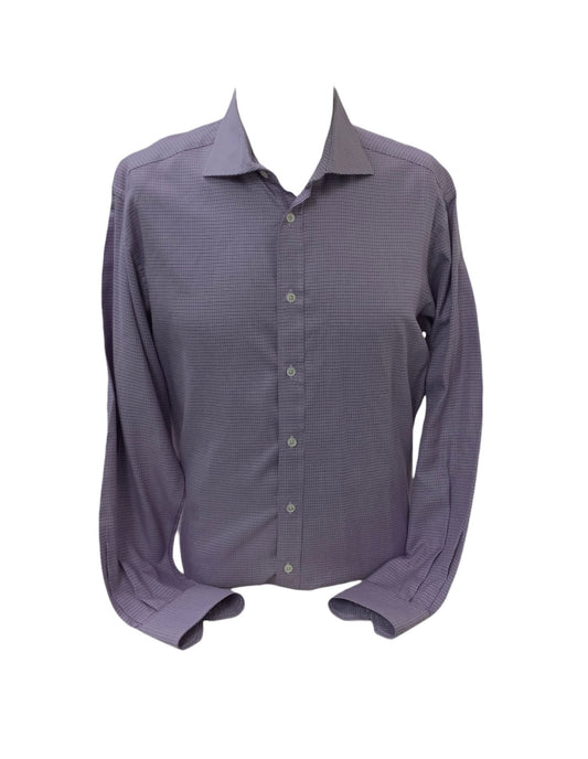 Ike Behar Men's Shirt Purple M