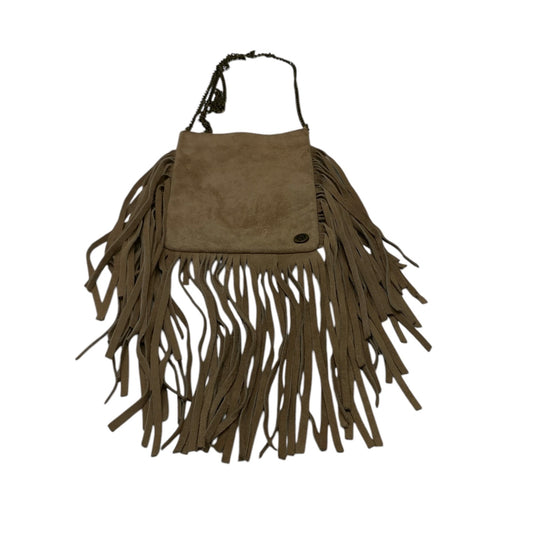 Leather Rock Suede Fringe Bag