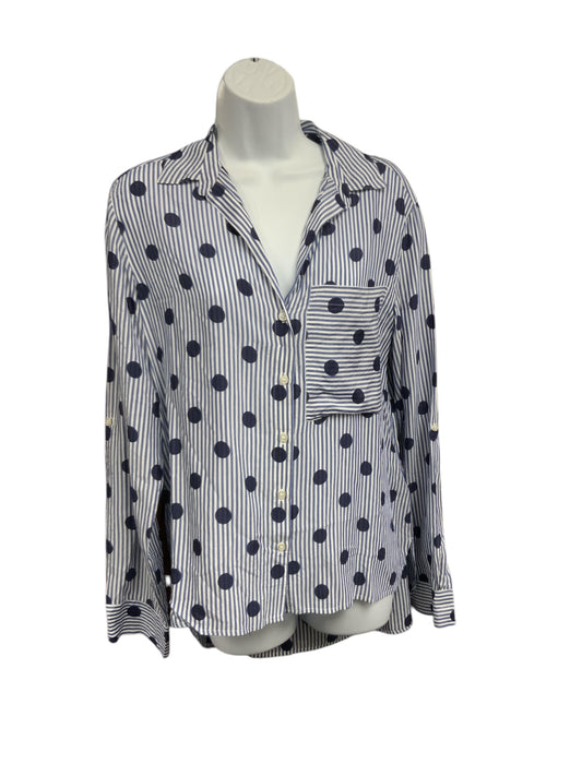 Next Women's Button Down Blue 14