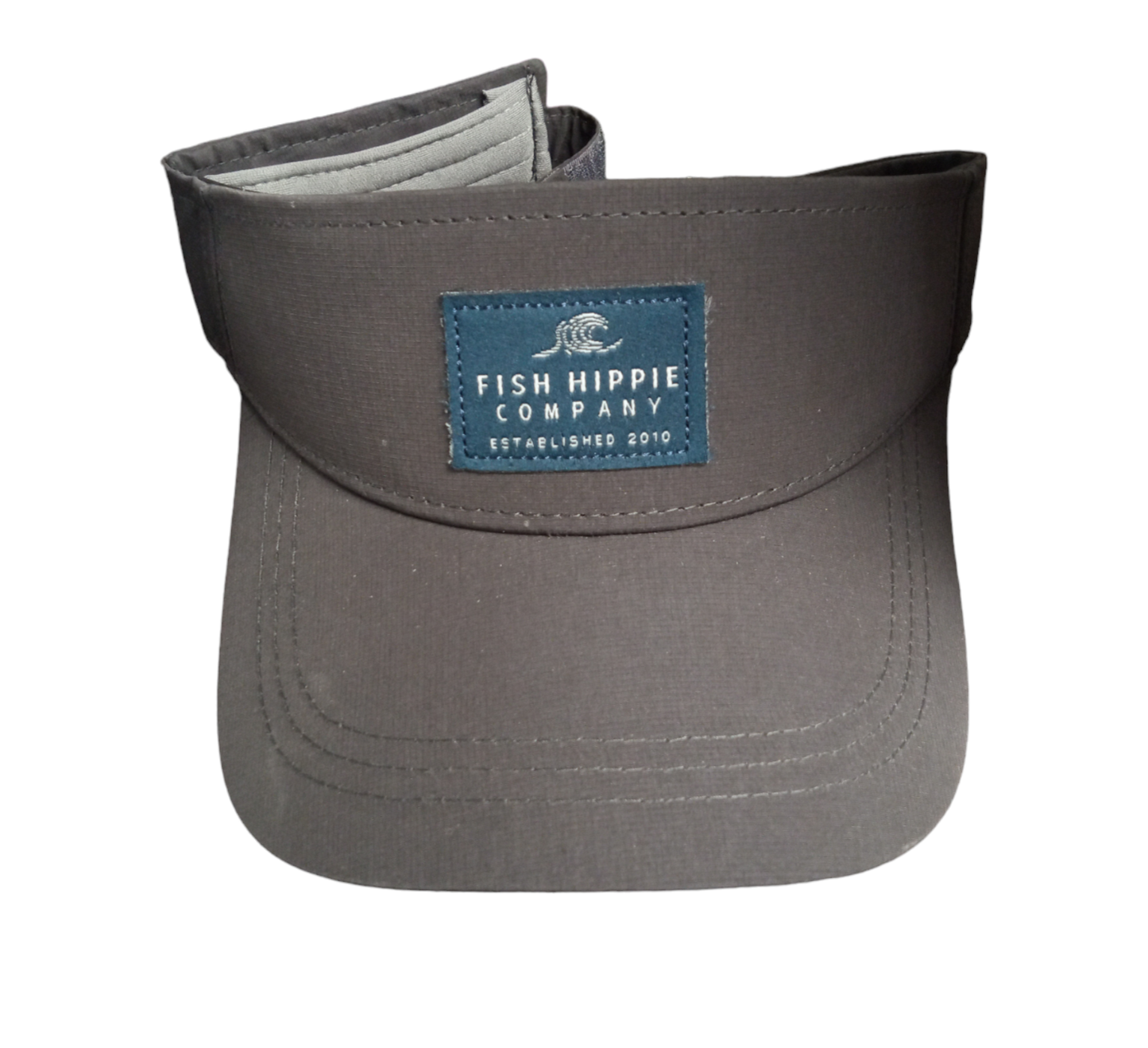 Fish Hippie Co. Men's Visor Gray