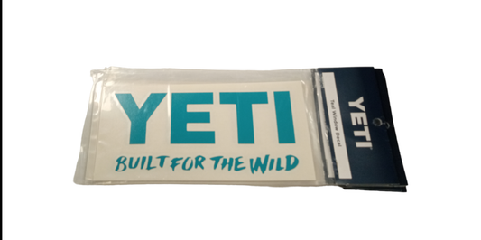 Yeti Window Decal Teal