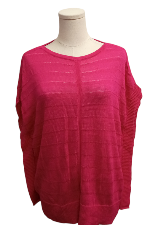 Chico's Women's Summer Sweater Fuschia 0