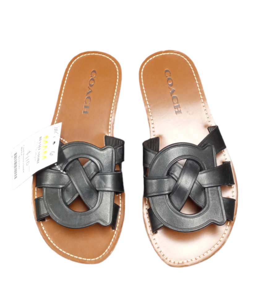 Coach Women's Sandal Black 6