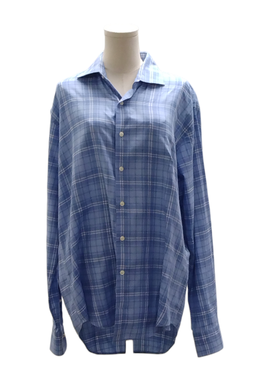 Peter Millar Men's Blue Shirt L