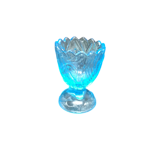 Vintage Turquoise Egg Cup