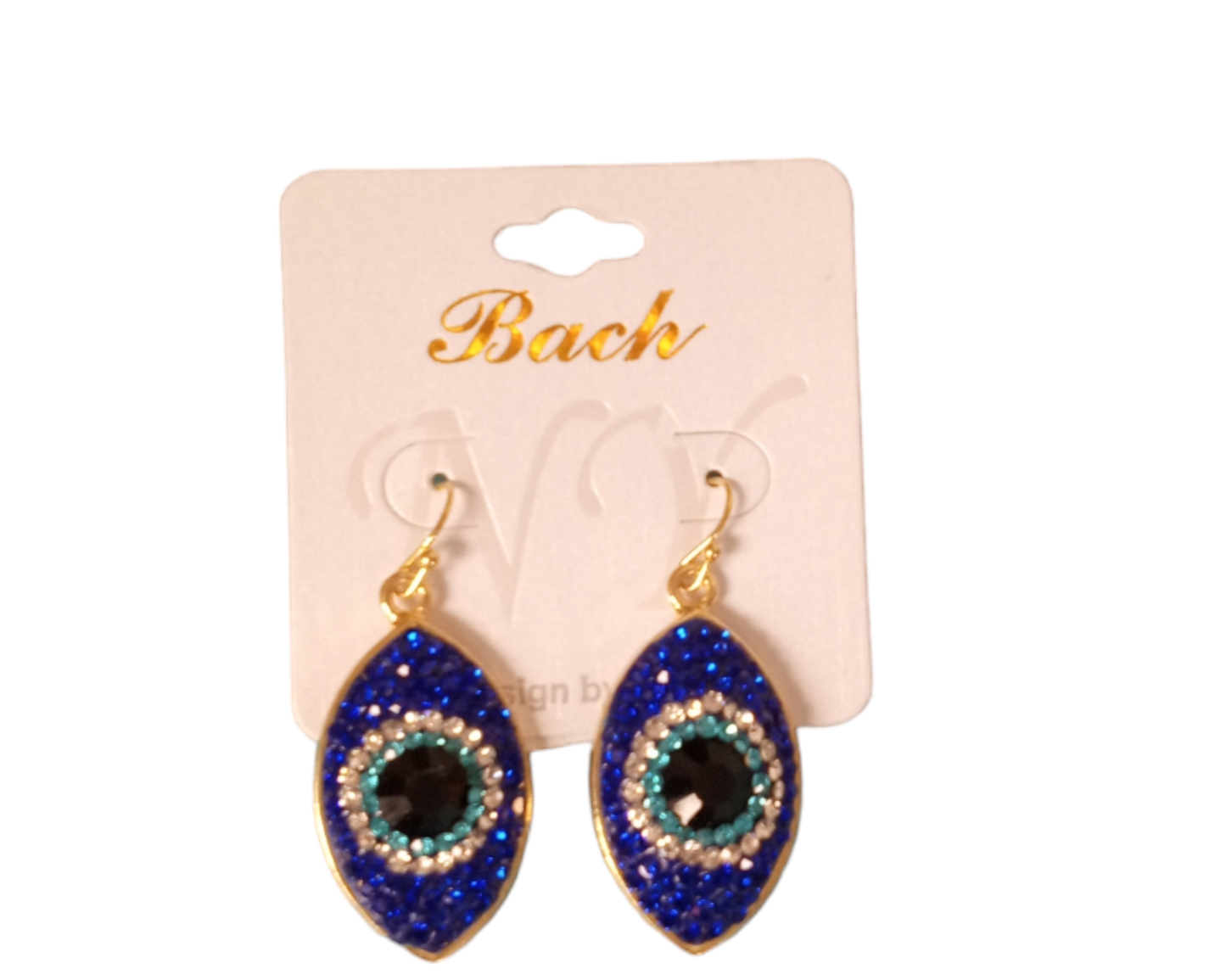 NWT See bead Earrings Blue