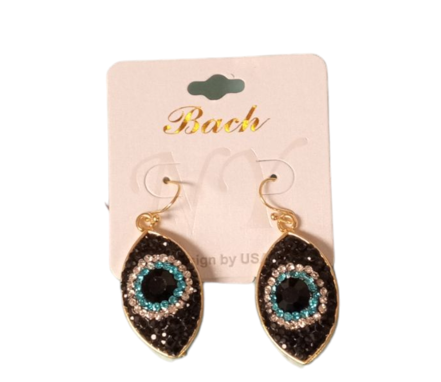 NWT See bead Earrings Black