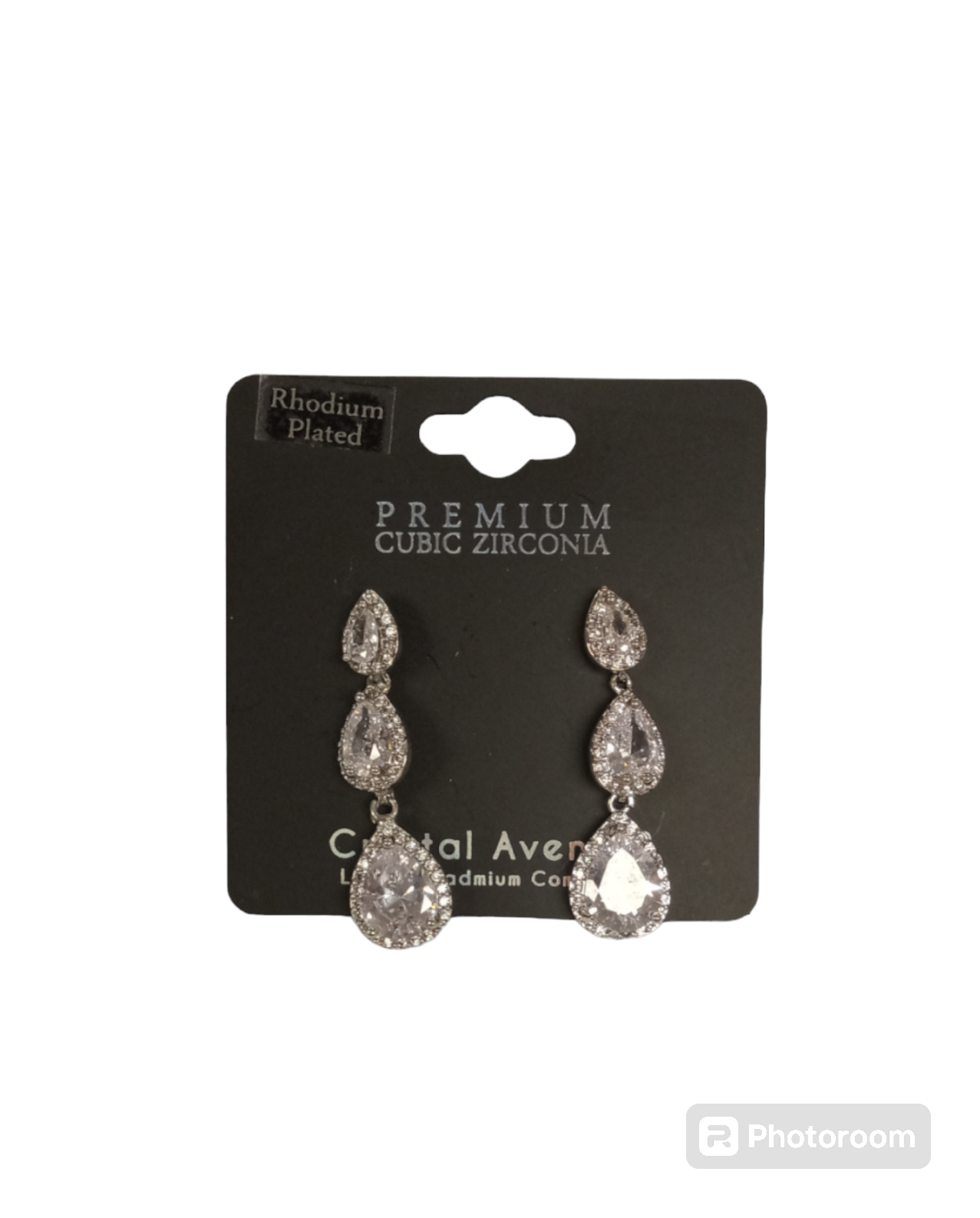 Crystal Ave. Cubic Zirconia Earrings