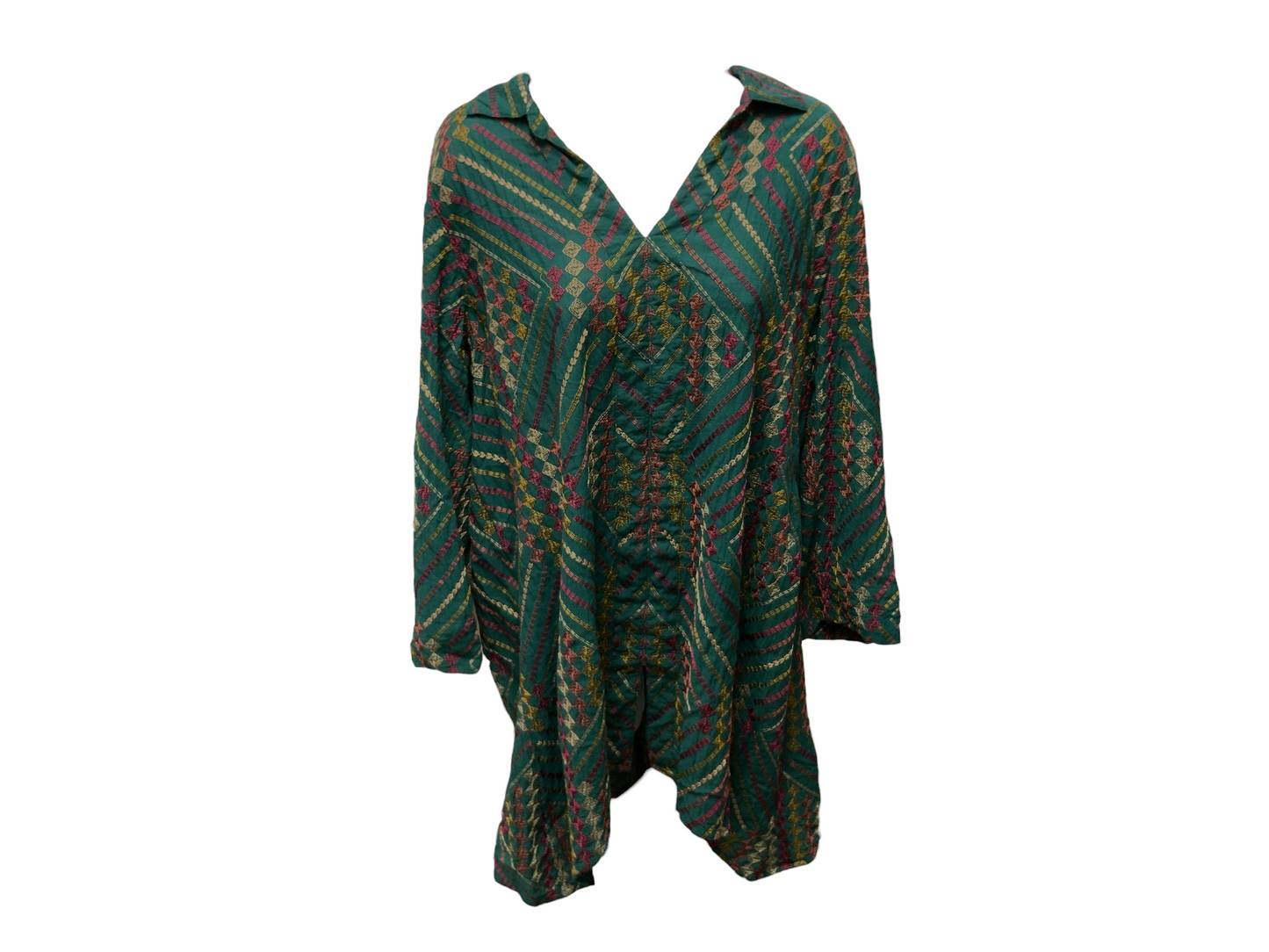 Soft Surroundings Women's Tunic Green XL