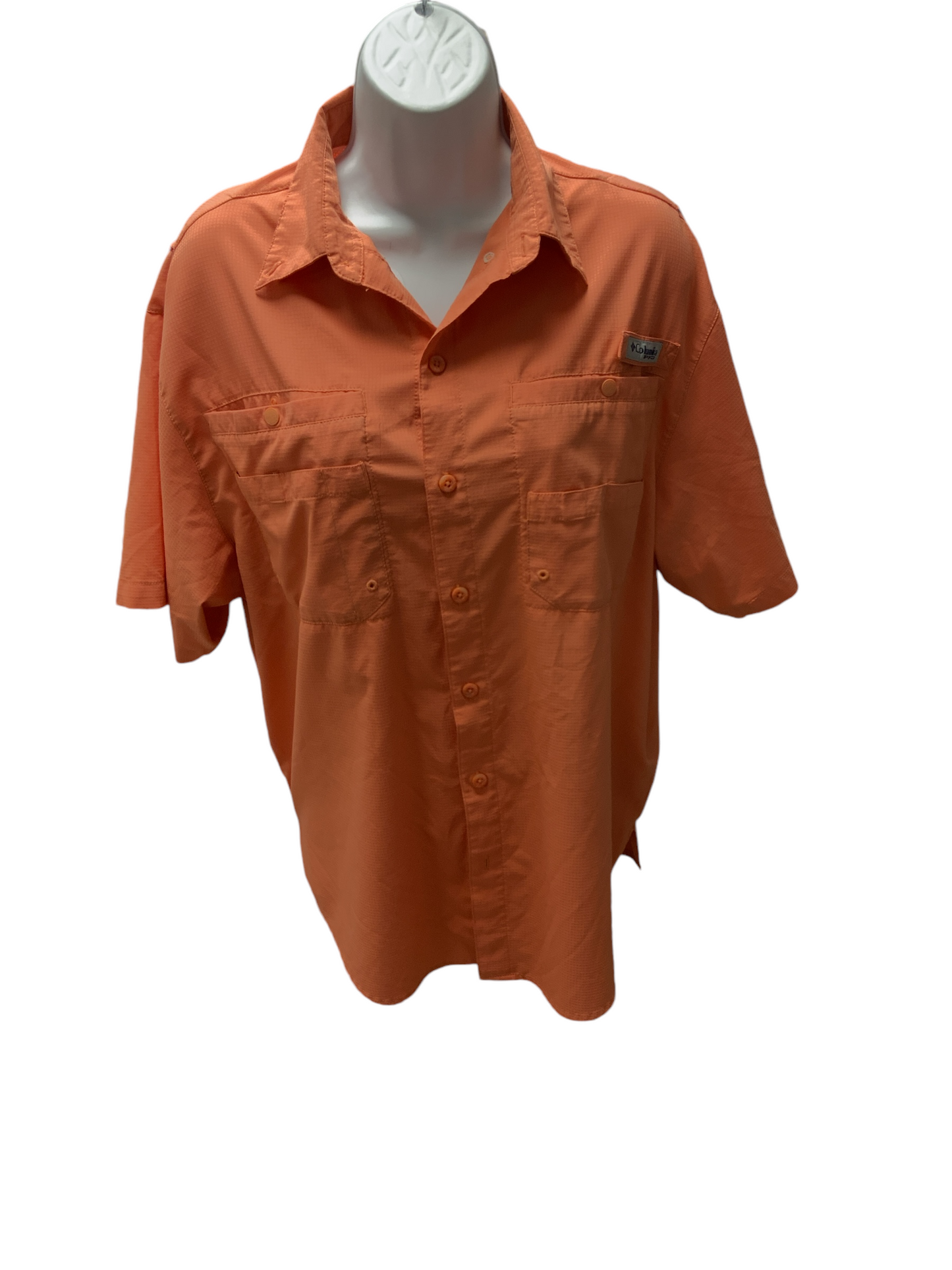 Columbia Men’s PFG Shirt Peach