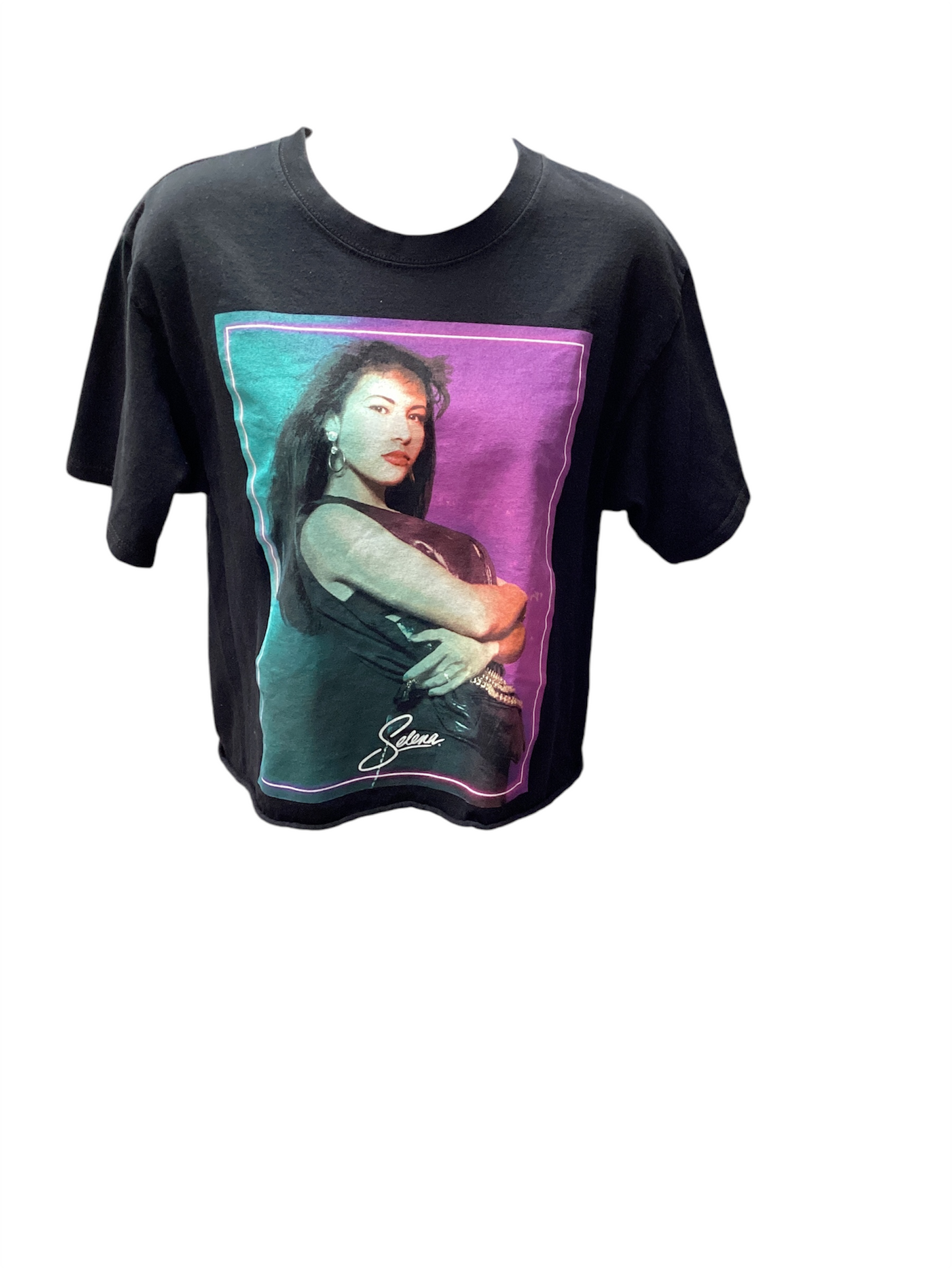 Selena Jr Graphic T Black M