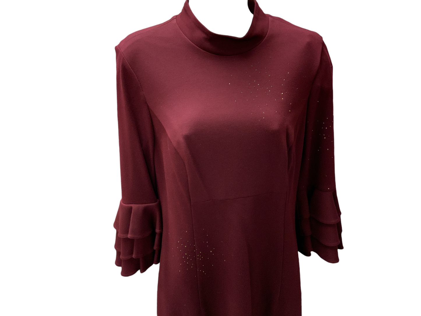 NWT Trina Turk Women's Dress Maroon 8