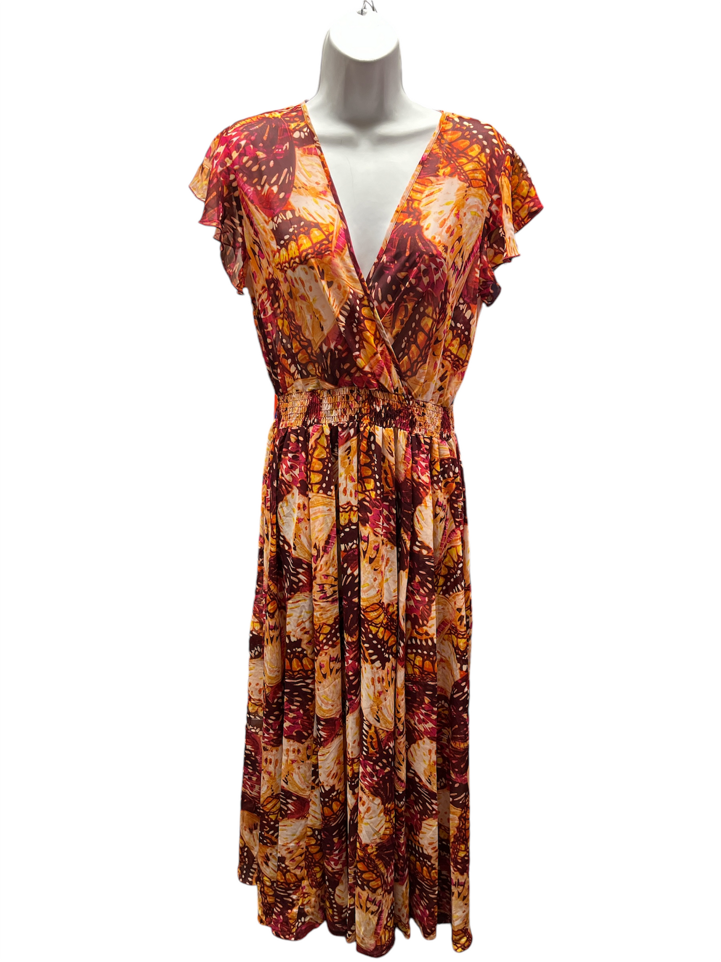 Kate and Lily Women's Maxi Orange 8