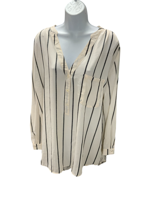 Women's Blouse Stripe 2X