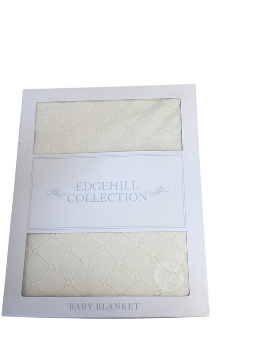 Nwt Edge Hill Collection Blanket Cream