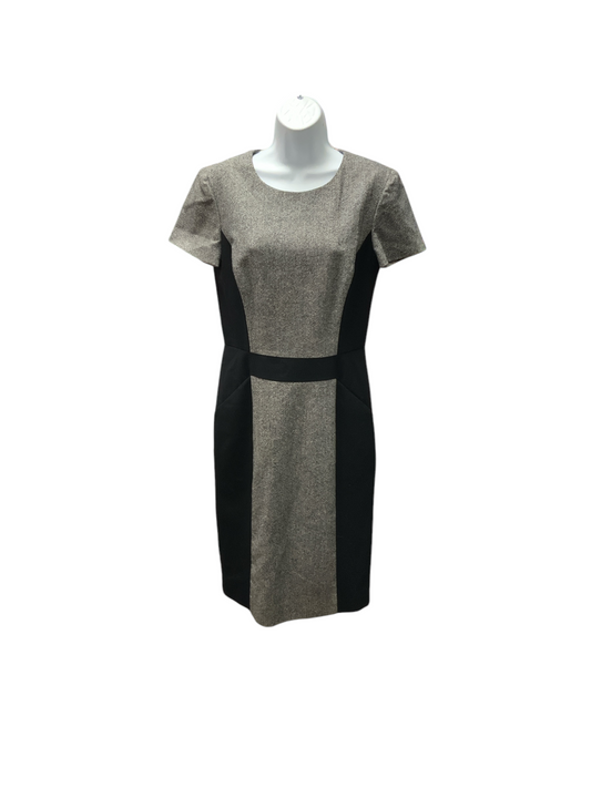 Carolina Herrera Wool Sheath Black 6