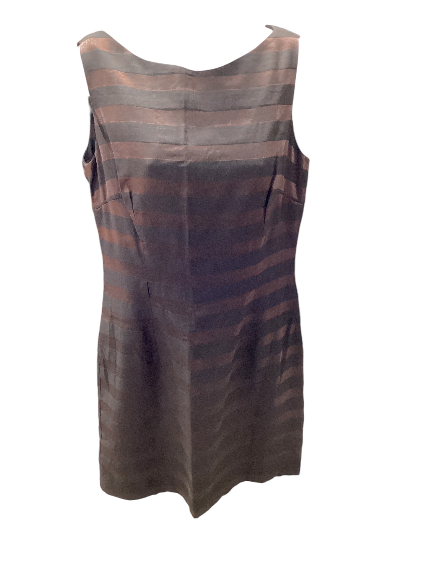 Carmen Marc Valvo Women's Cocktail Dress Brown 12