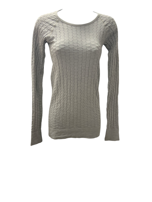 Athleta Women's Quilted Top Gray XS