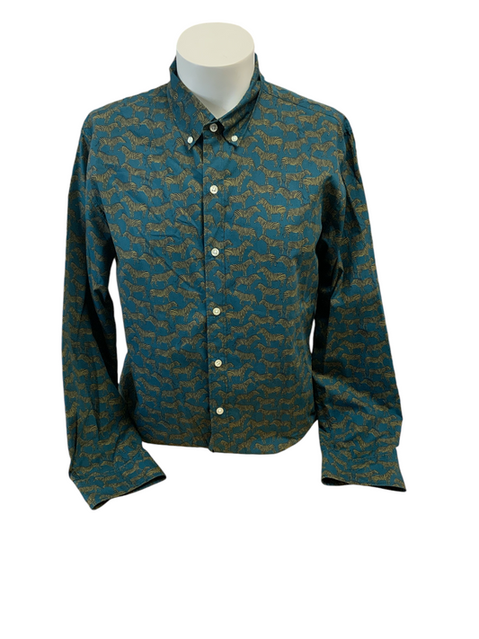 Bonobas Men's Shirt Teal L