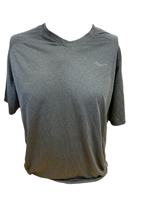 Saucony Men's Active Tee Gray XL