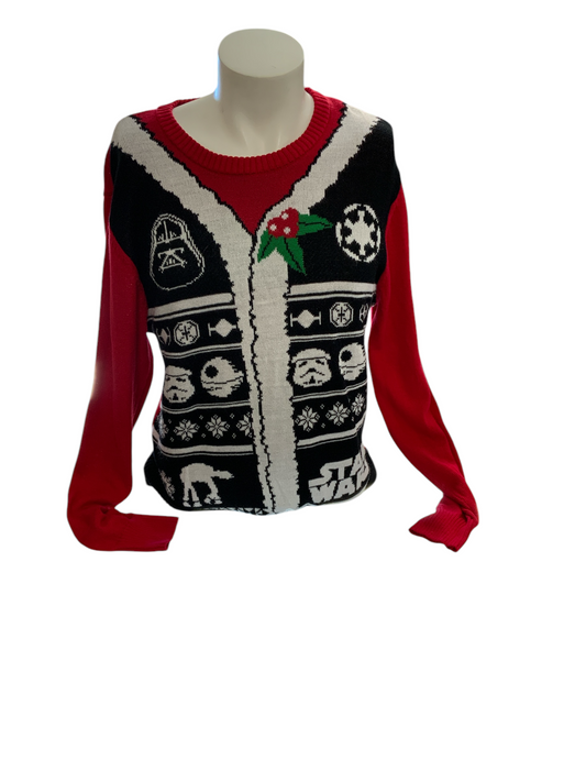 Star Wars Men's Ugly Sweater Red M