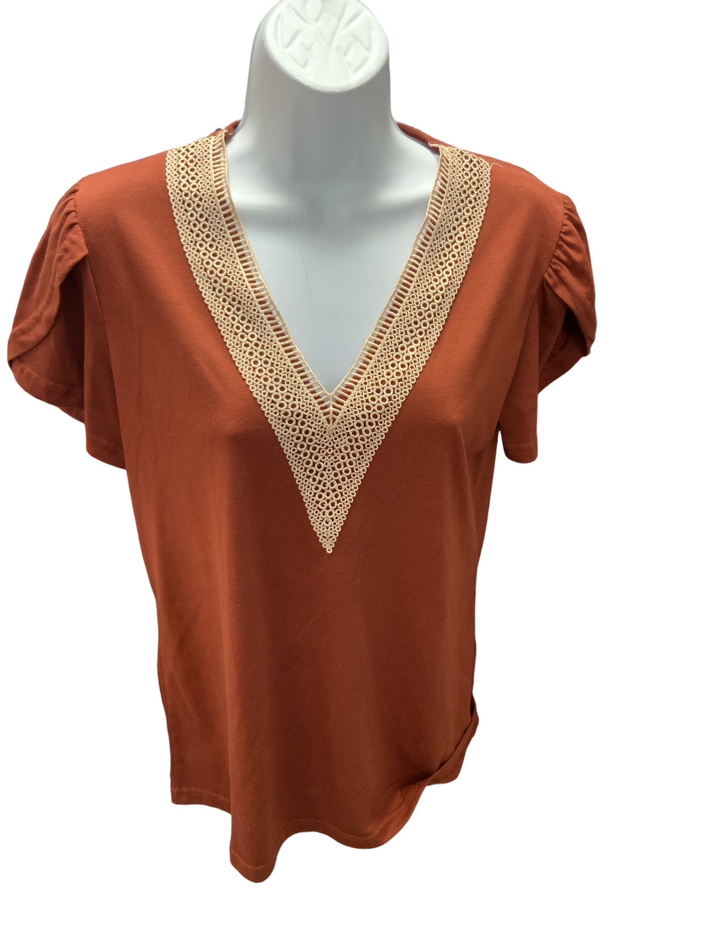 Women's Top Brown S