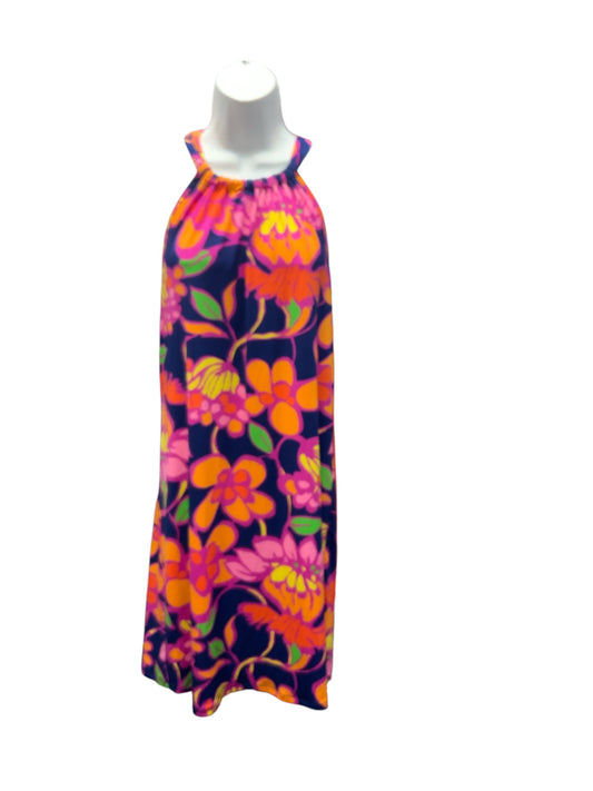 NWT Trina TTurk Women's Halter Dress Multi S