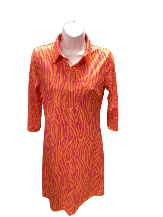 Gretchen Scott Women's Dress Orange XS