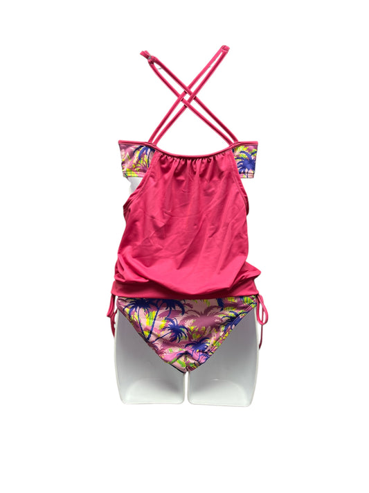 NWT CowCow Women's 2pc Swim Pink M