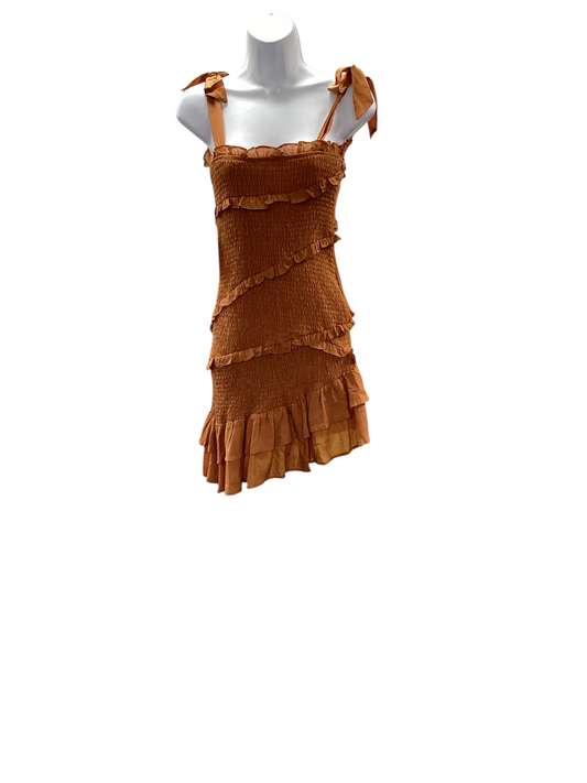 NWT ASTR the Label Women's Dress Rust XS