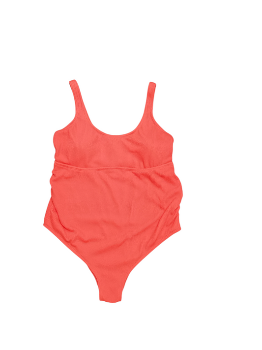 Isabel Maternity Swimsuit Coral 2X