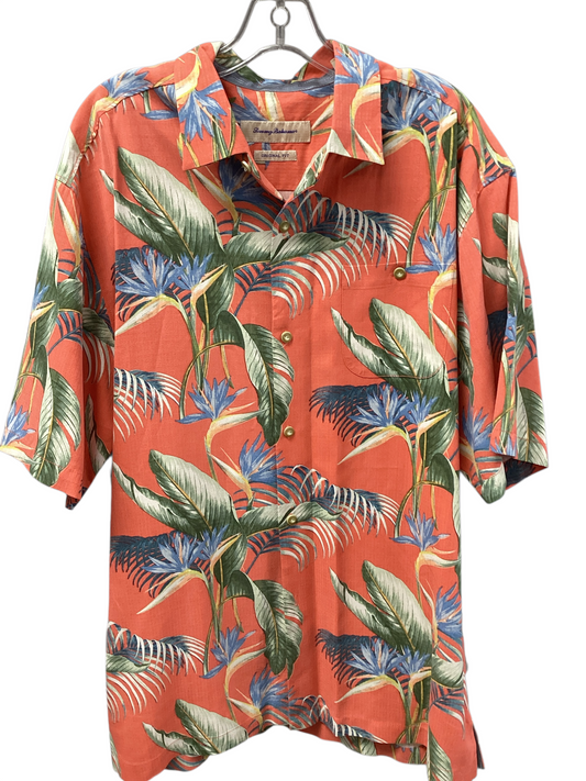 Tommy Bahama Men's Shirt Salmon L