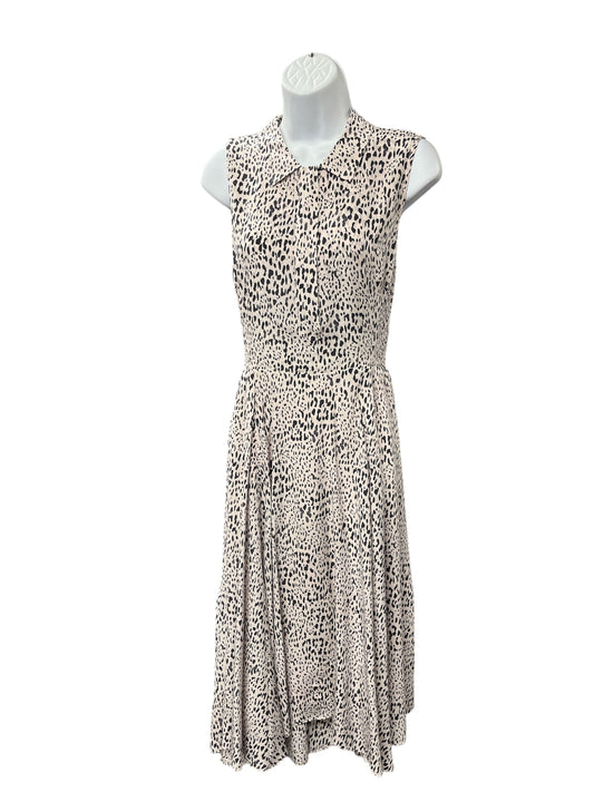 Rebecca Taylor Silk Dress Cheetah 10