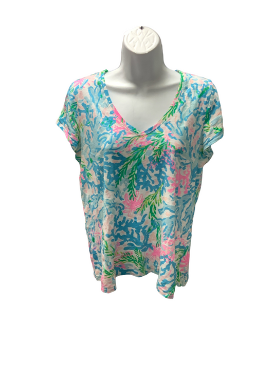 Lilly Pulitzer Women's Tee Aqua S