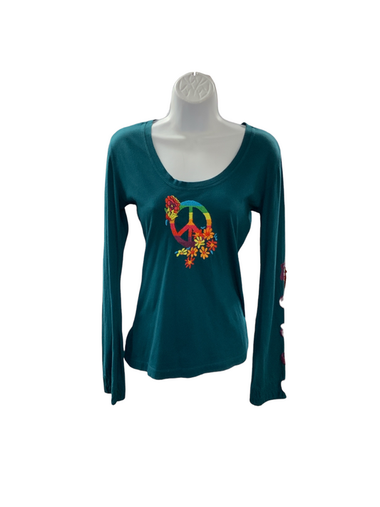 Johnny Was Women's Top Green XS