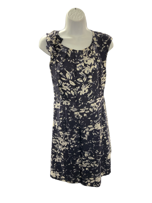 Tory Burch Woman Navy Print 4