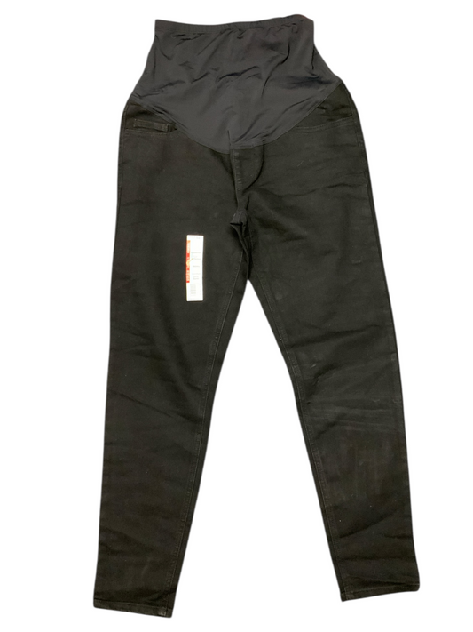 NWT Time & Tru Maternity Jean Black S