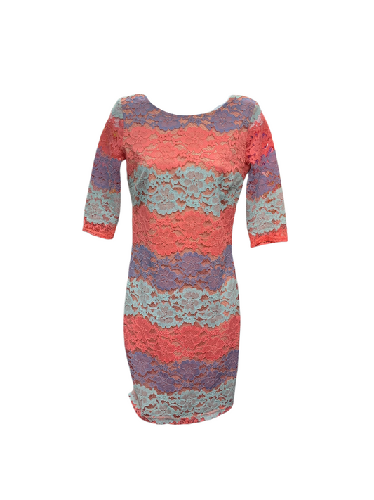Mystic Women's Dress Peach S