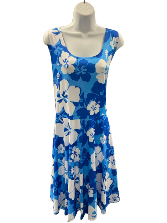New Women's Cowcow Dress Teal/Blue 5XL