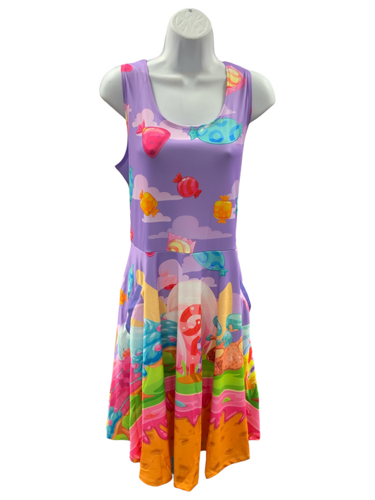 New Cowcow Women's Dress Purple 3XL