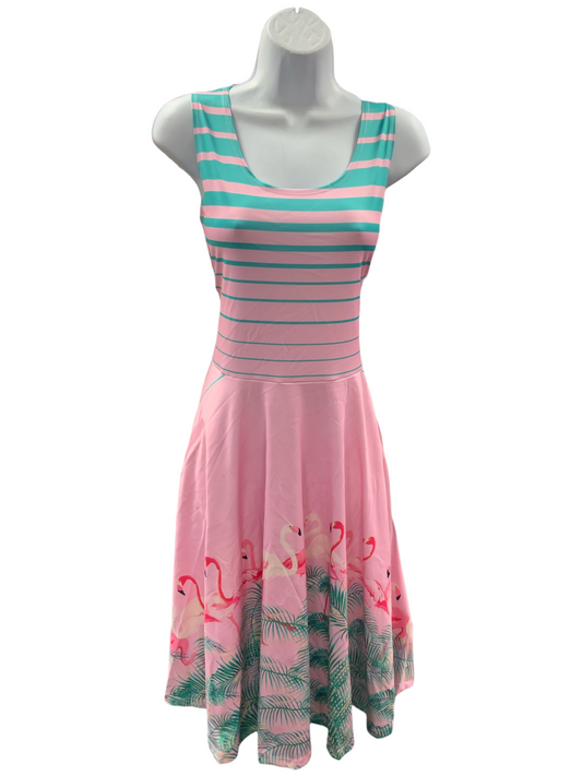 New Cowcow Women's Dress Pink 2XL