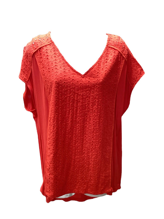NWT Entro Women's Blouse Red L